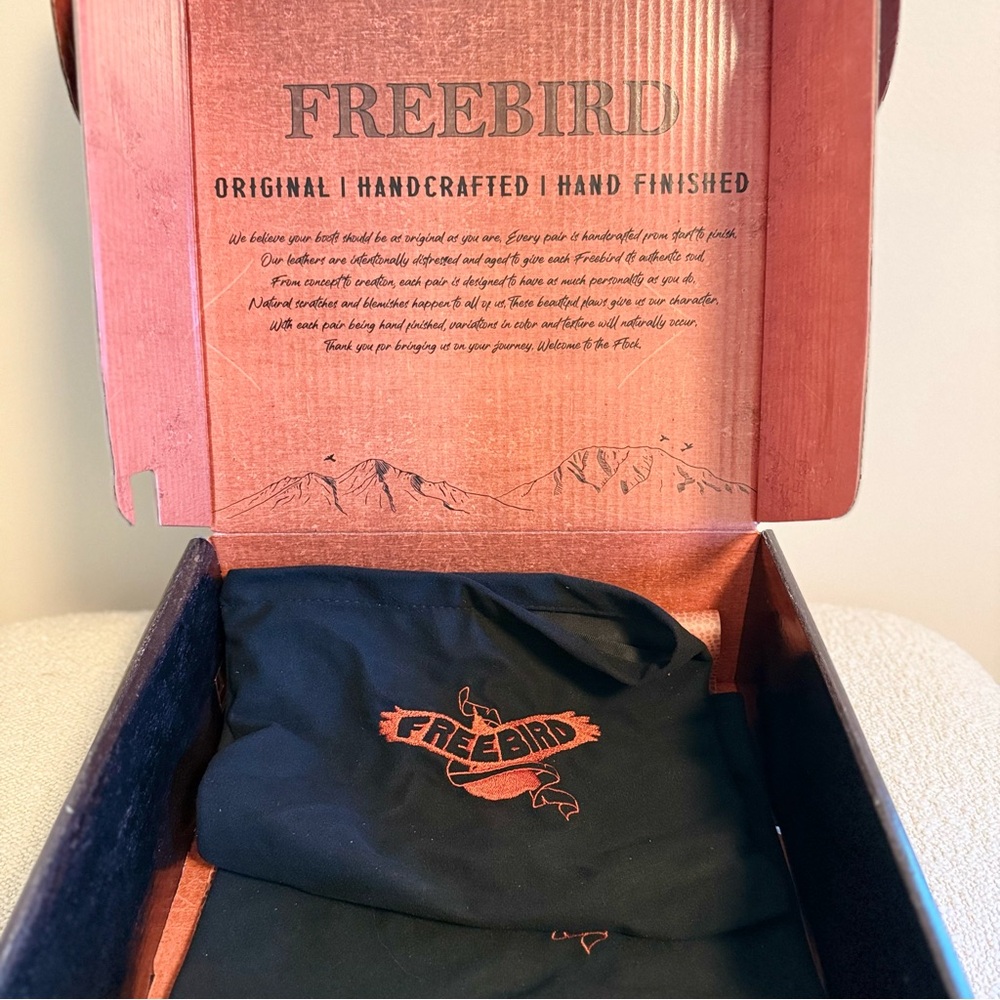 Freebird Wolfie boots in Wheat - Size 7 Brand New - Picture 8 of 10